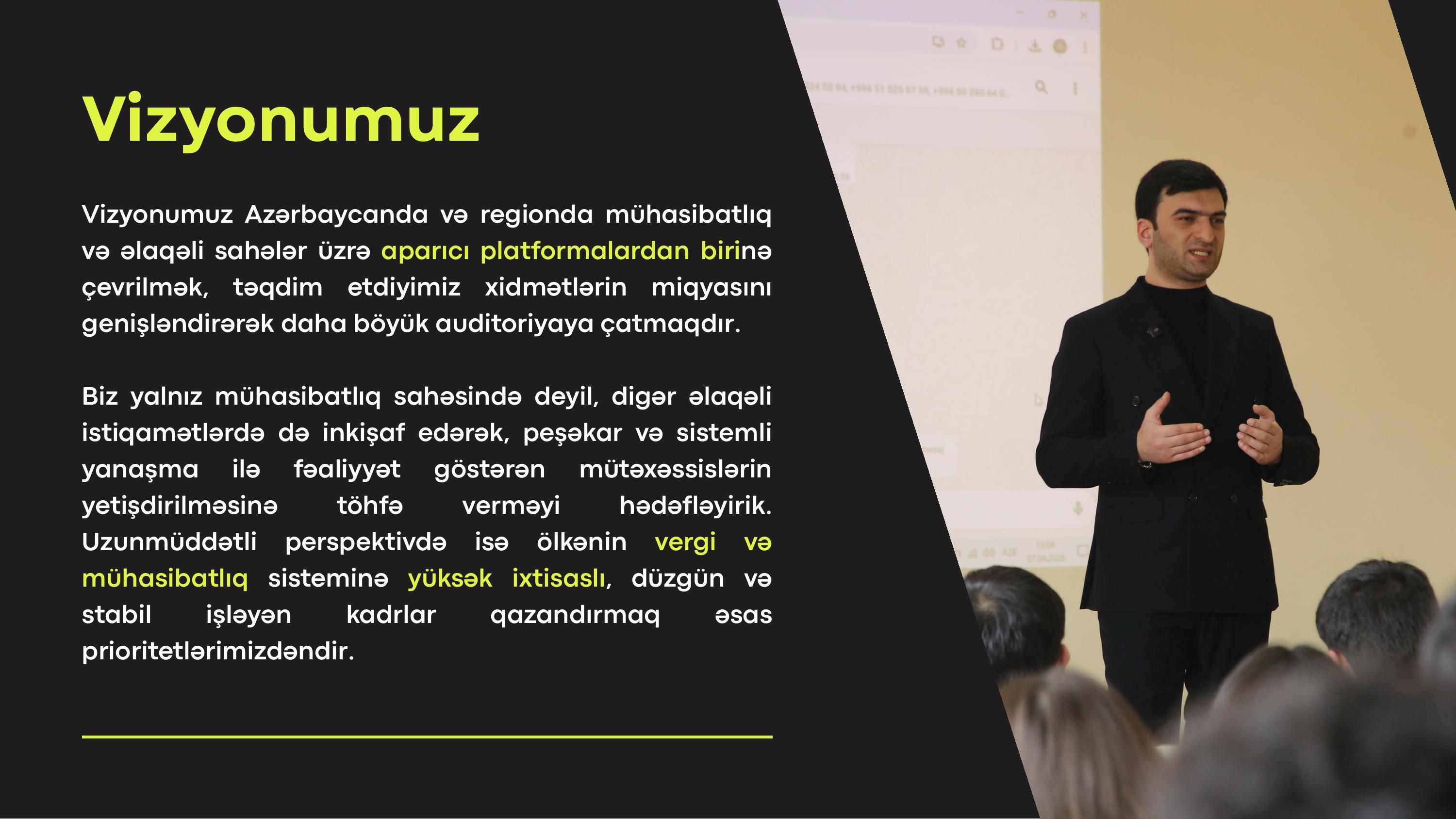 Fin Club təqdimatından görüntü