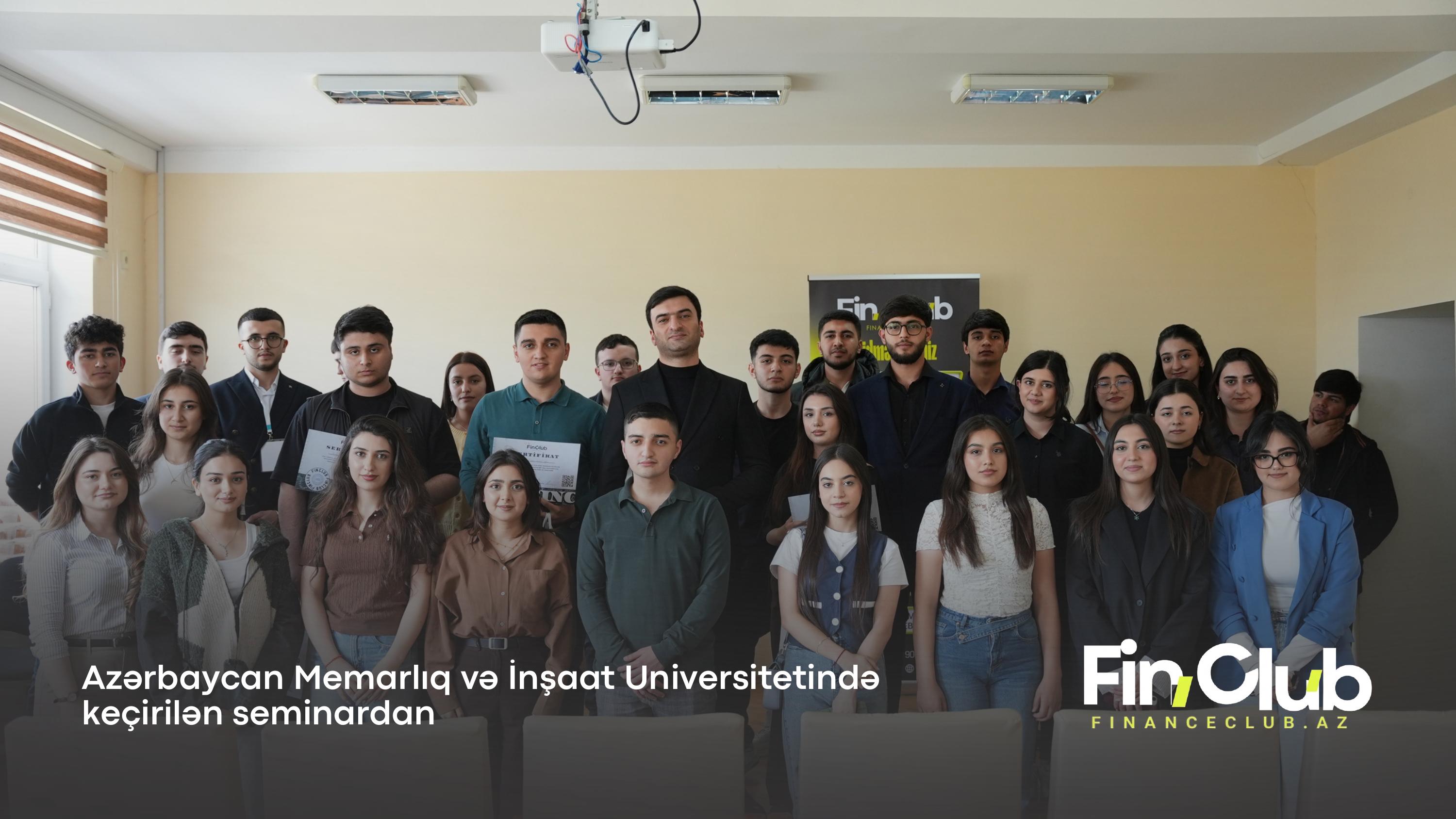 Fin Club iştirakçıları ilə qrup şəkli